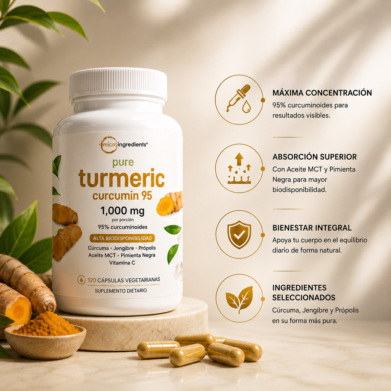 CurcuFlex | Curcumina Premium 1000 mg
