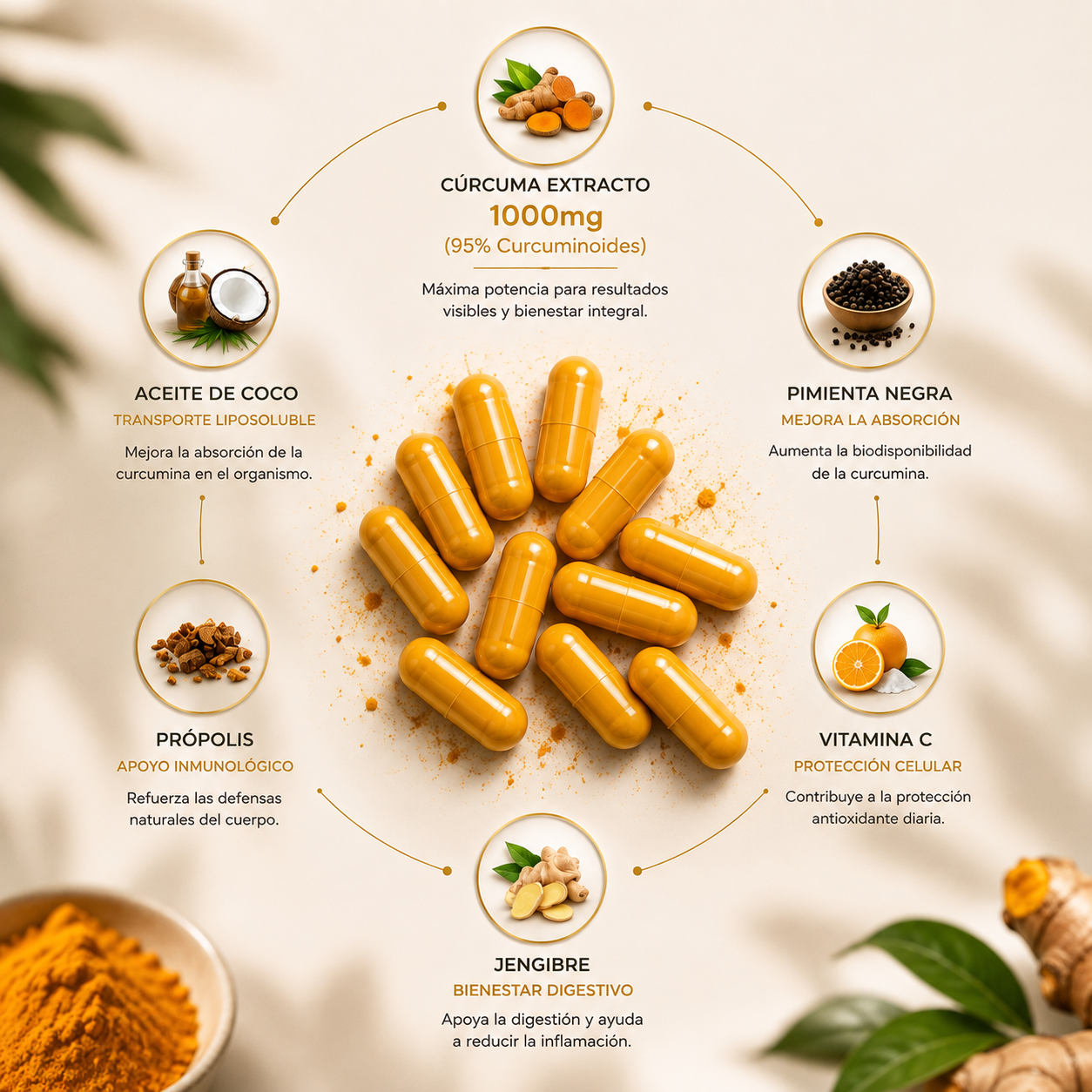 CurcuFlex | Curcumina Premium 1000 mg